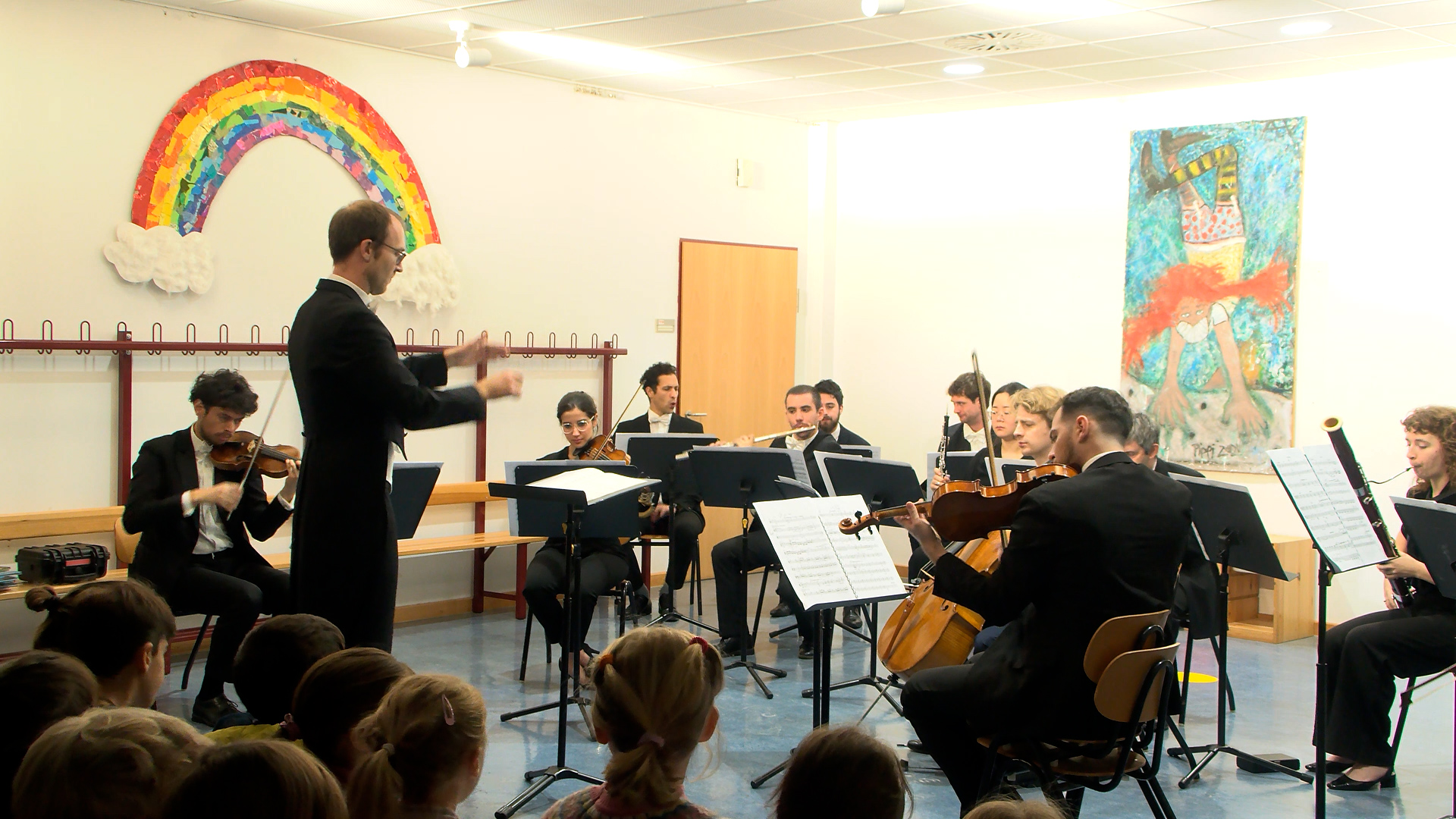 Neue Philharmonie mit Schulkonzert zu Gast in Wiesbaden